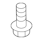 1125306206B - Body: Front Shield Bolt for Kia: Borrego, Cadenza, K5, K900, Niro EV, Optima, Rondo, Sedona, Seltos, Sorento, Soul, Sportage, Stinger Image