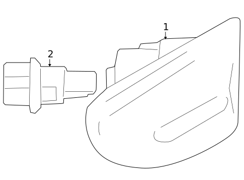 Side Repeater Lamps for 2014 Smart Fortwo #0