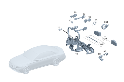 Rear End Carrier Systems for 2011 Mercedes-Benz C 350 #0