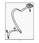 4K8857805KKPZ - Electrical: Outer Belt Assembly for Audi: A6 allroad, A6 Quattro, A7 Sportback, S6, S7 Sportback Image