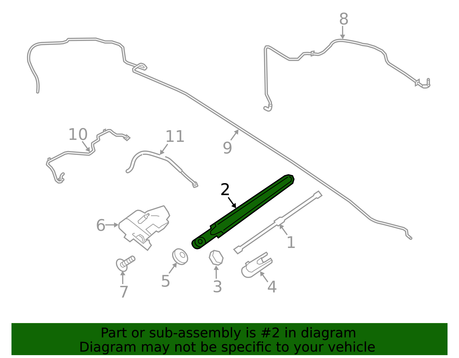 2011-2023 Ford Wiper Arm BB5Z-17526-C | OEM Parts Online