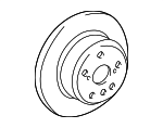 4243148041 - : Disc Brake Rotor (Rear) for Toyota: Highlander Image