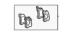 446648020 - Brakes: Brake Pads for Toyota: Highlander Image