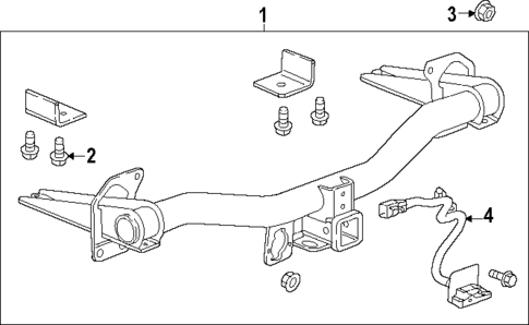 Trailer Hitch Components for 2021 Buick Envision #0
