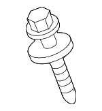 4589708010 - Steering: Mount Clamp Fracture Bolt for Toyota: Camry, Corolla, Corolla Cross, Highlander, RAV4, Sequoia, Sienna, Tacoma, Tundra, Venza Image