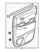 83701T6ZA02ZB - : Door Trim Panel for Honda: Ridgeline Image