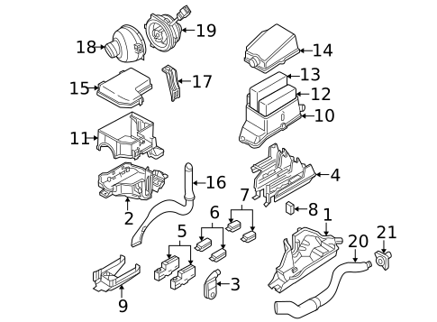 Electrical Components for 2003 Volvo XC70 #0