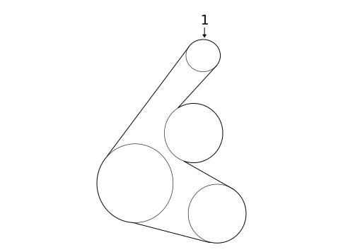 Belts & Pulleys for 2013 Toyota Corolla #0