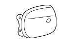 773050C040 - Body: Fuel Door for Toyota: Tundra Image