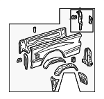 656000C060 - Body: Side Panel for Toyota: Tundra Image