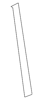 82813EL400 - Body: Black Out Tape for Nissan: Versa Image image