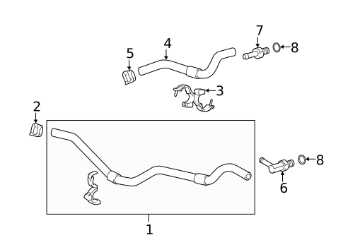 Trans Oil Cooler for 2013 Toyota Sienna #0