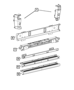 6ZH24JXWAA - : Bumper Cover, Left for Mopar Image
