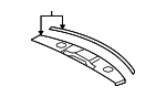 1CQ42XDHAD - Body: Defroster Grille for Mopar Image