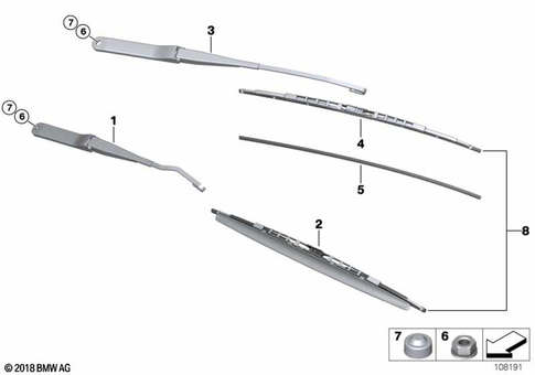 Windshield Wiper Syst / Head Lamp Cleaning for 2014 BMW Z4 35is #3