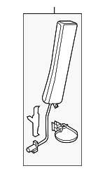 7P0880241D - Electrical: Ft Seat Air Bag for Volkswagen Image