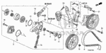 56123R70A11 - Engine: JOINT, IN. for Honda Image