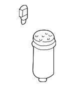 921310W060 - : A/C Receiver Drier for Nissan: Pathfinder, Sentra Image