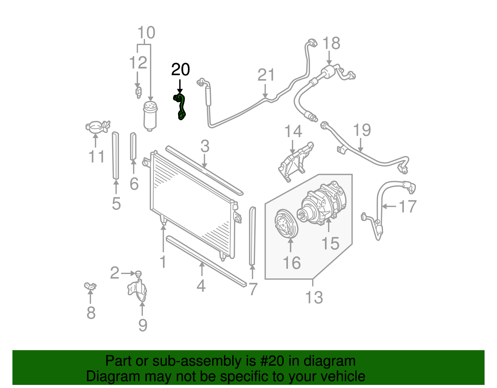 Pressure Line - Nissan (92441-0W008)