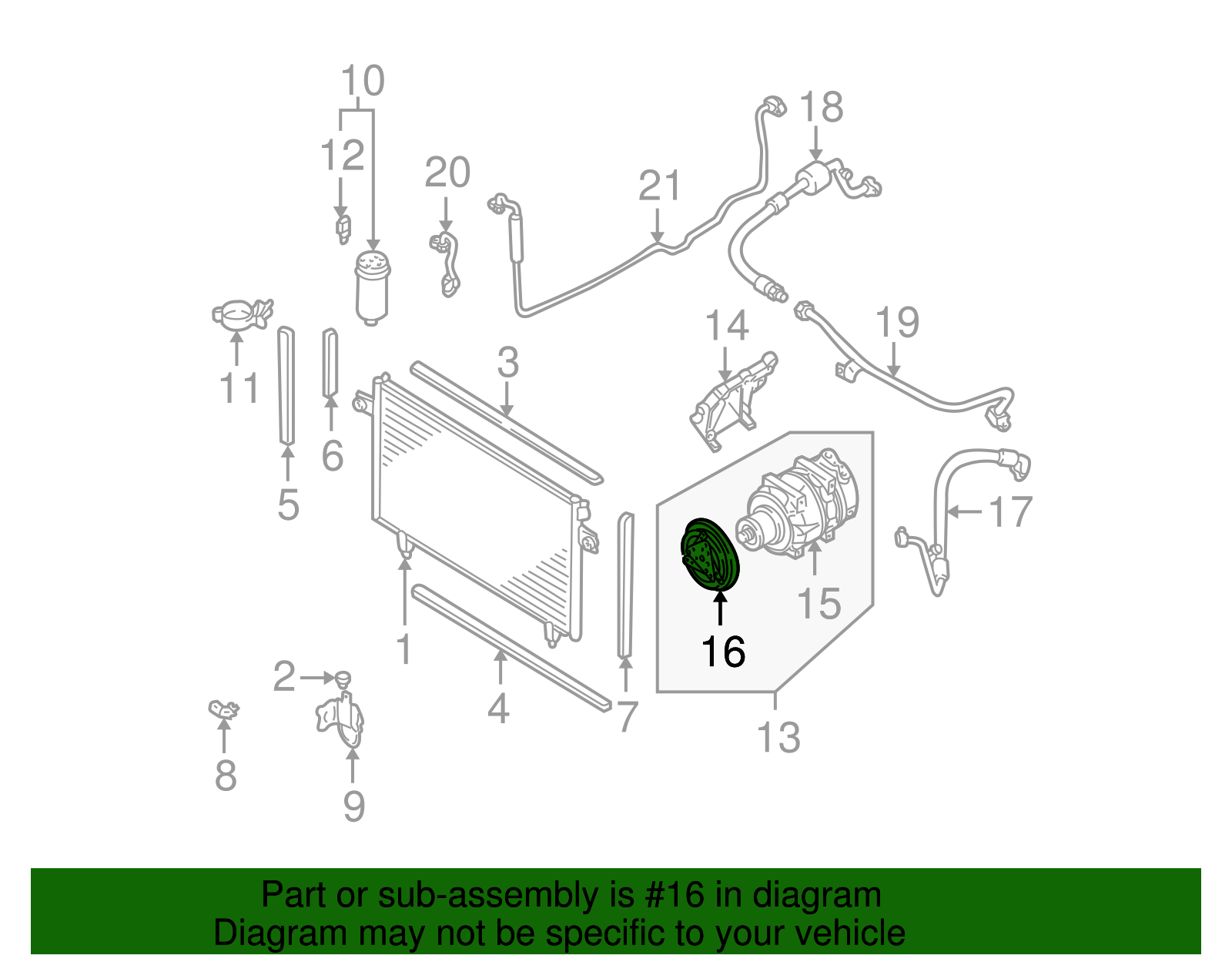 Clutch - Nissan (92660-1W910)