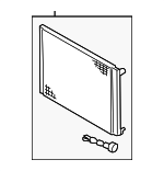 PCC000850 - Cooling System: Radiator for Land Rover: Range Rover Image