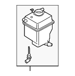 PCF000033 - : 2003-2005 Land Rover Range Rover - Reservoir Tank for Land Rover: Range Rover Image
