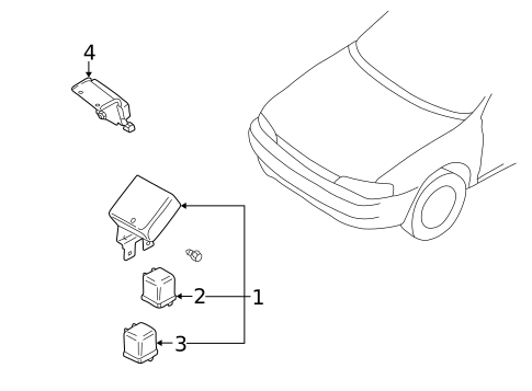 Daytime Running Lamps for 2001 Subaru Impreza #0