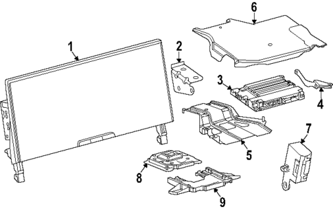Antenna & Radio for 2024 Subaru Solterra #2