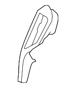 66110XC00A - Body: Air Vent Grille for Subaru Image