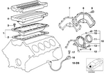 11141742042 - Engine: Cap with Seal for BMW Image