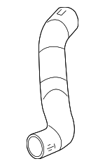 15872669 - Belts &amp; Cooling: Radiator Coolant Hose for GM Image