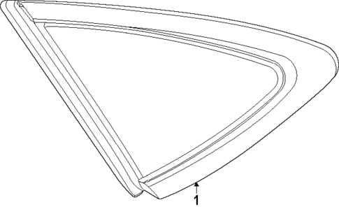 Glass & Hardware for 2025 Mercedes-Benz GLC43 AMG #0