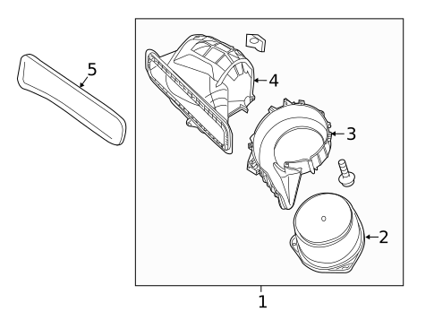 Blower Motor & Fan for 2023 Nissan Maxima #0