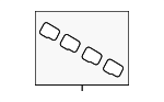 PY0113111 - Engine: Intake Manifold Gasket for Mazda Image