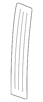 7589553010 - Body: Bumper Cover Tape for Lexus: GS F, GS350, GX550, IS300, IS350, IS500, LC500, LC500h, LS500, LS500h, NX250, NX300, NX300h, NX350, NX350h, NX450h+, RC F, RC300, RC350, RX350, RX350h, RX350L, RX450h, RX450h+, RX450hL, RX500h, RZ300e, RZ450e, TX350, TX500h, TX550h+, UX200, UX250h, UX300h Image