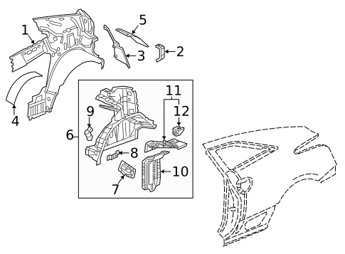 Inner Structure for 2014 Cadillac ELR #0