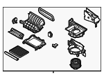 971004Z000 - : 2013-2018 Hyundai Santa Fe Sport - Blower Assembly for Hyundai: Santa Fe Sport Image