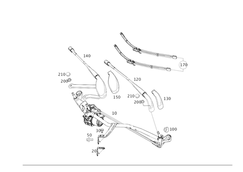 Pane Wiper for 2019 Mercedes-Benz AMG&reg; GT 63 S #0