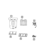 68346551AB - Interior Trim: Heated Seat Element for Jeep: Grand Cherokee Image