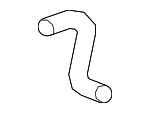 8K0121109L - Belts &amp; Cooling: Engine Coolant Overflow Hose for Audi Image