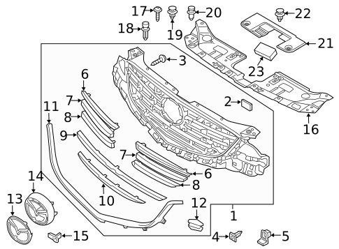 Grille & Components for 2016 Mazda CX-5 #0