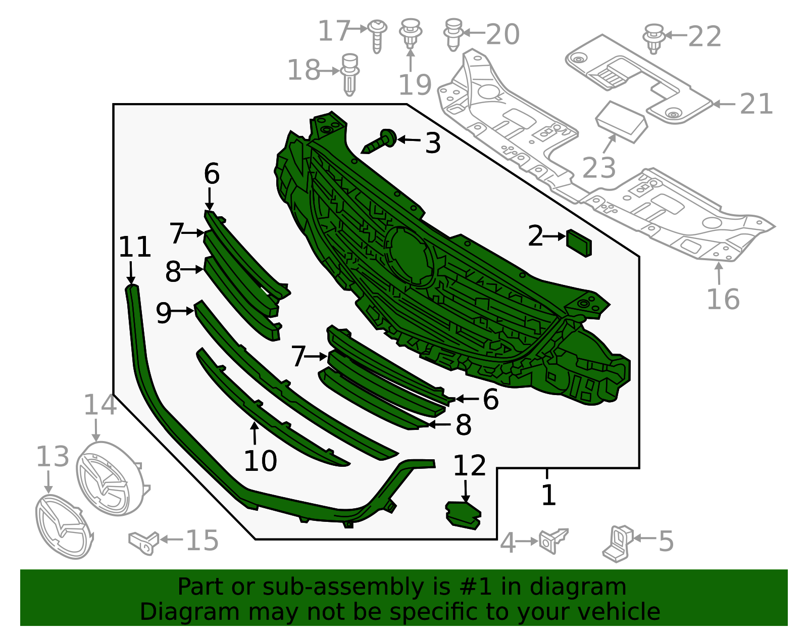 2015-2016 Mazda CX-5 Grille Assembly KA0G-50-710B | TascaParts.com