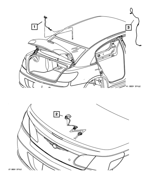 Radio, Antenna, Speakers, DVD, and Video systems for 2008 Chrysler Sebring #4
