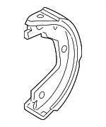 43155STXA01 - : 2007-2013 Acura - Shoe B, L Parking Brake for Acura: MDX, ZDX Image
