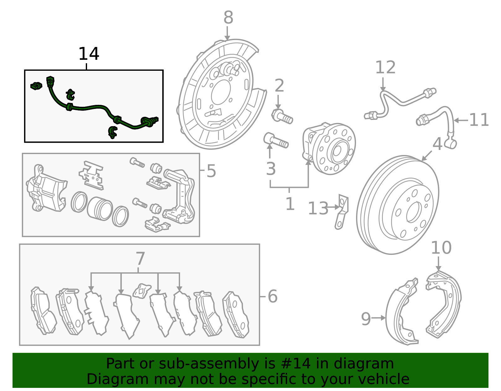 Unique Bargains 2pcs Rear Left Right ABS Sensor Wheel Speed Sensor No.57470STXA01/57475STXA01 for Acura MDX 3.7L V6 2007-2013 in the Brake Tools department at