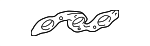 171730A010 - Exhaust: Exhaust Manifold Gasket for Lexus: ES300, RX300 Image