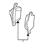 32373151 - Brakes: Brake Pads for Volvo Image