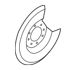 30778890 - Brakes: Splash Shield for Volvo Image