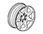 20942021 - Suspension: Spare Wheel for Cadillac: Escalade, Escalade ESV | Chevrolet: Silverado 1500, Silverado 1500 LD, Suburban, Tahoe | GMC: Yukon, Yukon XL Image