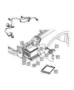 BA78U775AB - : Storage Battery for Mopar Image